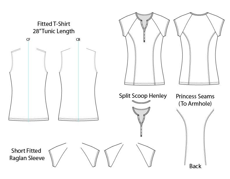 Adobe Illustrator Flat Fashion Sketch Templates - My Practical Skills ...