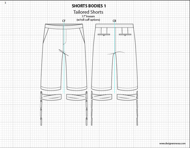 Mens Fashion Sketches - Pants (5 of 11)
